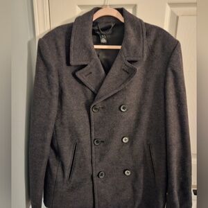 Marc By Marc Jacobs Men's Gray Peacoat XL